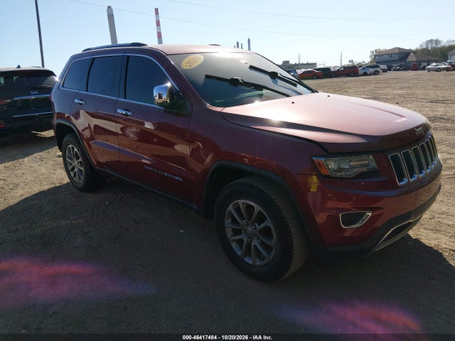 Продаж на аукціоні авто 2014 Jeep Grand Cherokee Limited, vin: 1C4RJFBG4EC190554, номер лоту: 46417484