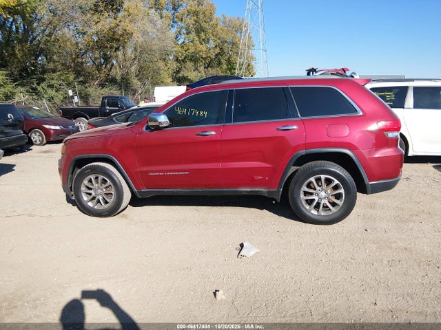 Продаж на аукціоні авто 2014 Jeep Grand Cherokee Limited, vin: 1C4RJFBG4EC190554, номер лоту: 46417484