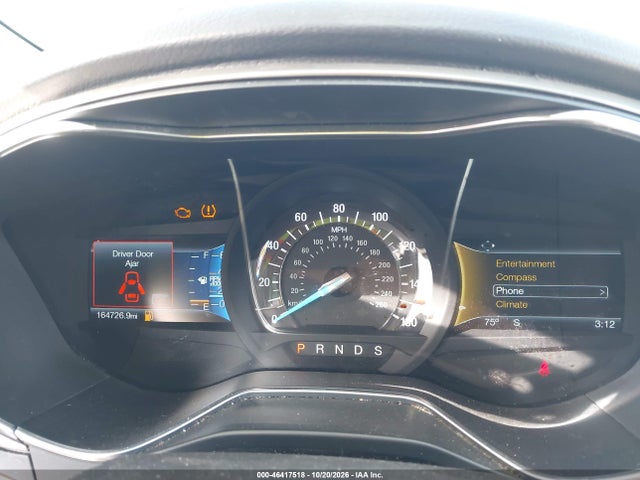 2016 Ford Fusion Se მანქანა იყიდება აუქციონზე, vin: 3FA6P0T94GR348657, აუქციონის ნომერი: 46417518