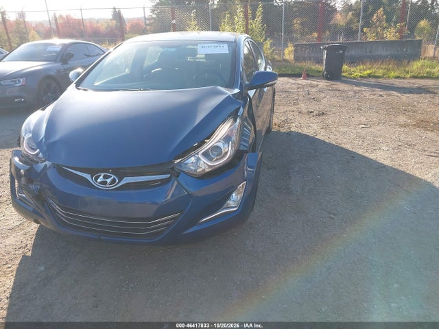 Aukcja sprzedaży 2014 Hyundai Elantra Limited, vin: KMHDH4AEXEU064067, numer aukcji: 46417833