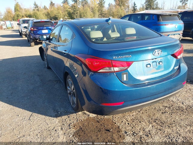 Aukcja sprzedaży 2014 Hyundai Elantra Limited, vin: KMHDH4AEXEU064067, numer aukcji: 46417833