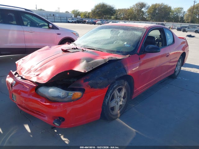 Продажа на аукционе авто 2001 Chevrolet Monte Carlo Ss, vin: 2G1WX15K919198132, номер лота: 46418016