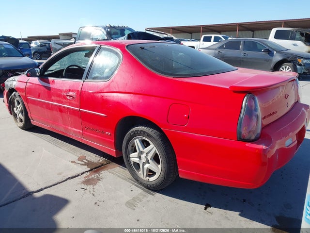 Продажа на аукционе авто 2001 Chevrolet Monte Carlo Ss, vin: 2G1WX15K919198132, номер лота: 46418016
