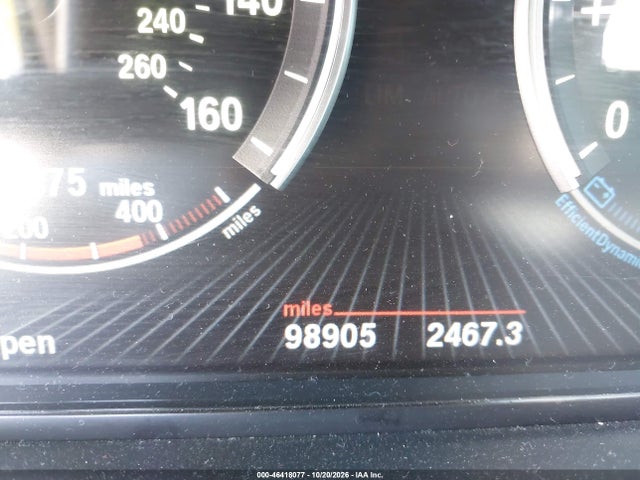 2013 Bmw 740i მანქანა იყიდება აუქციონზე, vin: WBAYA6C59DC995020, აუქციონის ნომერი: 46418077