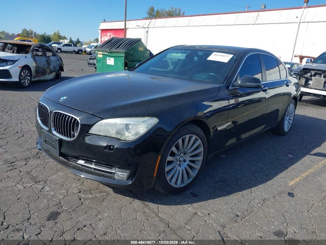2013 Bmw 740i მანქანა იყიდება აუქციონზე, vin: WBAYA6C59DC995020, აუქციონის ნომერი: 46418077