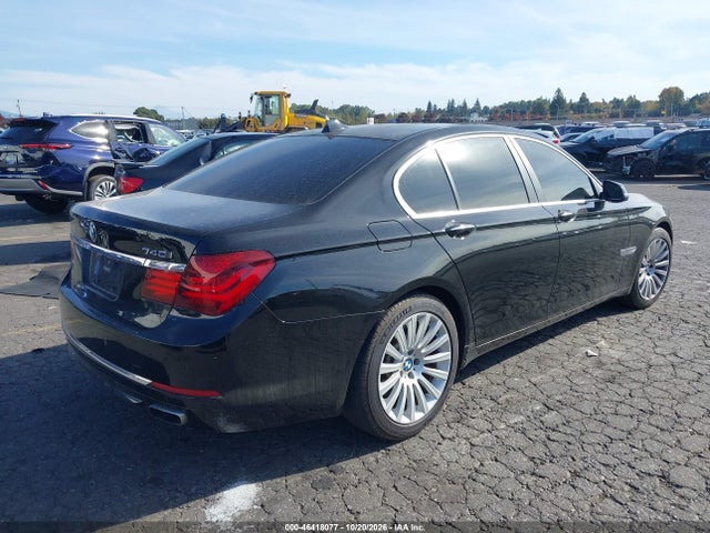 2013 Bmw 740i მანქანა იყიდება აუქციონზე, vin: WBAYA6C59DC995020, აუქციონის ნომერი: 46418077