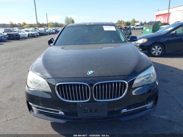 2013 Bmw 740i მანქანა იყიდება აუქციონზე, vin: WBAYA6C59DC995020, აუქციონის ნომერი: 46418077