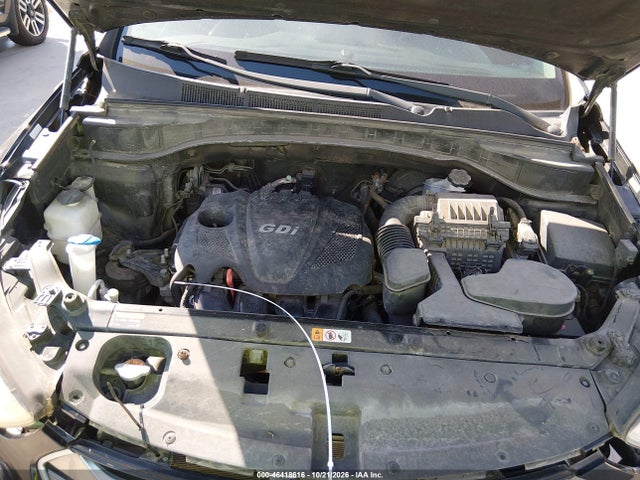 46418616 :رقم المزاد ، 5XYZT3LB1GG378328 vin ، 2016 Hyundai Santa Fe Sport 2.4l مزاد بيع