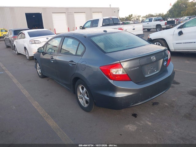 Продажа на аукционе авто 2012 Honda Civic Natural Gas, vin: 19XFB5F50CE001245, номер лота: 46418734