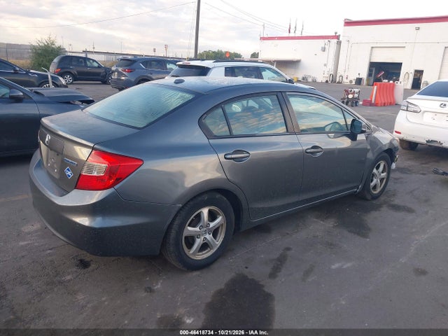Продажа на аукционе авто 2012 Honda Civic Natural Gas, vin: 19XFB5F50CE001245, номер лота: 46418734