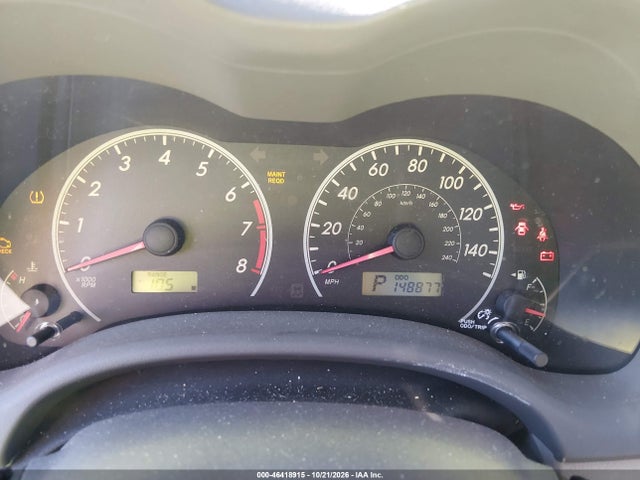 46418915 :رقم المزاد ، 1NXBU40E49Z002481 vin ، 2009 Toyota Corolla Xle مزاد بيع