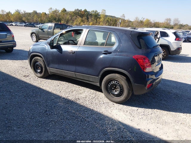 2018 Chevrolet Trax Ls მანქანა იყიდება აუქციონზე, vin: 3GNCJKSB7JL171733, აუქციონის ნომერი: 46418994