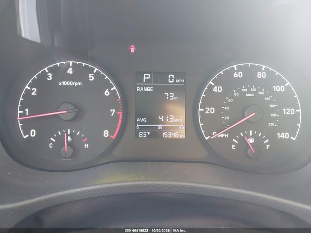 46419023 :رقم المزاد ، 3KPC24A64LE118453 vin ، 2020 Hyundai Accent Se مزاد بيع