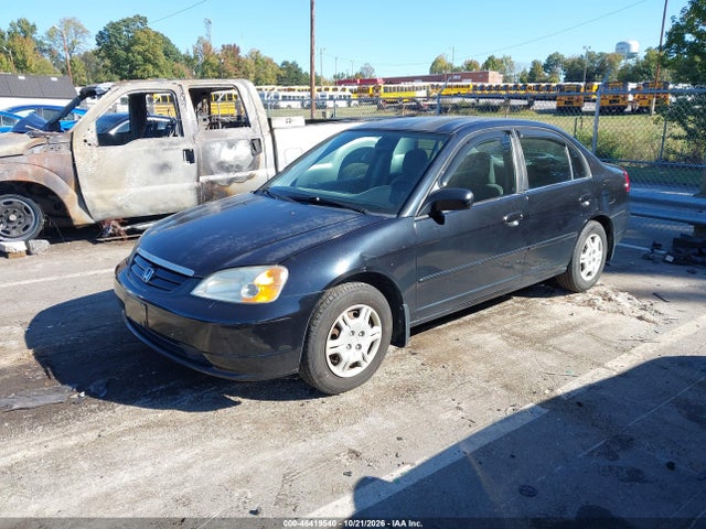Продажа на аукционе авто 2002 Honda Civic Lx, vin: 1HGES16532L032646, номер лота: 46419540