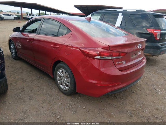 Aukcja sprzedaży 2017 Hyundai Elantra Se, vin: KMHD74LF7HU119460, numer aukcji: 46419648