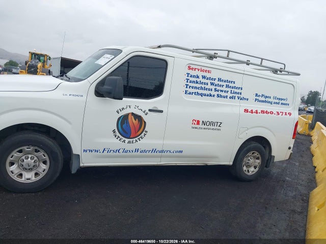 Aukcja sprzedaży 2019 Nissan Nv Cargo Nv2500 Hd Sv V6, vin: 1N6BF0KY0KN802836, numer aukcji: 46419650