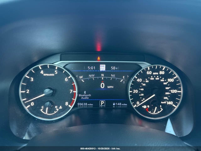 2019 Nissan Altima 2.5 Sl მანქანა იყიდება აუქციონზე, vin: 1N4BL4EW2KC132897, აუქციონის ნომერი: 46420013