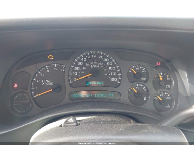 Aukcja sprzedaży 2003 Chevrolet Silverado 1500 Work Truck, vin: 1GCEC19X03Z338176, numer aukcji: 46420232