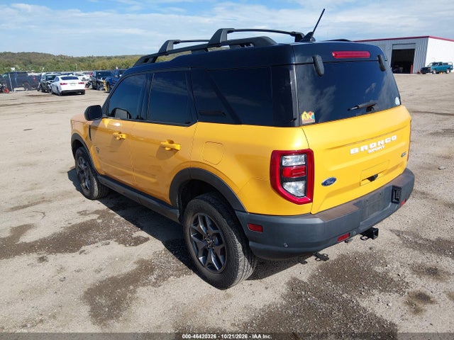 46420326 :رقم المزاد ، 3FMCR9D97NRD62054 vin ، 2022 Ford Bronco Sport Badlands مزاد بيع