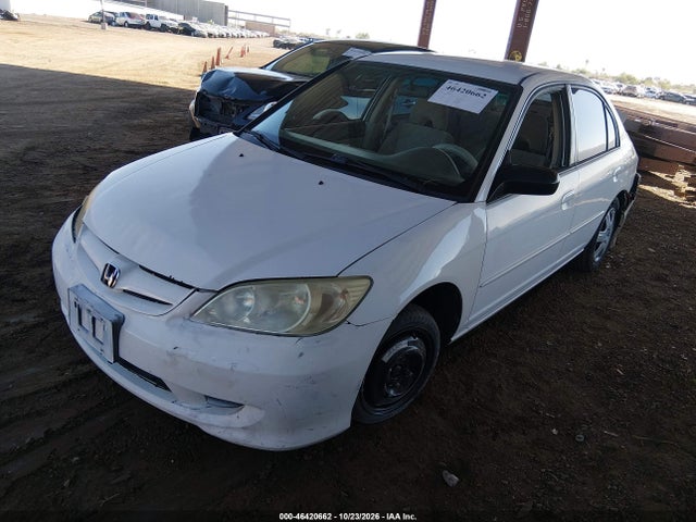 46420662 :رقم المزاد ، 2HGES16534H545721 vin ، 2004 Honda Civic Lx مزاد بيع