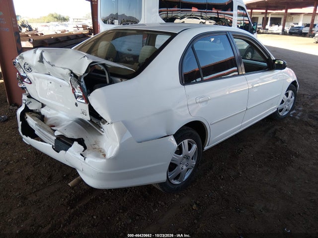 46420662 :رقم المزاد ، 2HGES16534H545721 vin ، 2004 Honda Civic Lx مزاد بيع