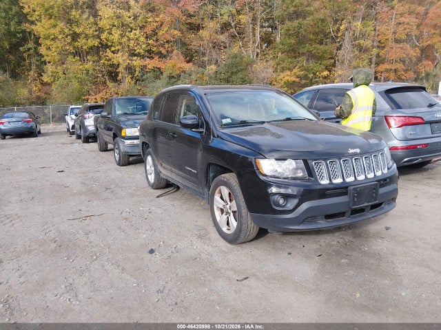 2016 Jeep Compass Latitude მანქანა იყიდება აუქციონზე, vin: 1C4NJDEB6GD751465, აუქციონის ნომერი: 46420998