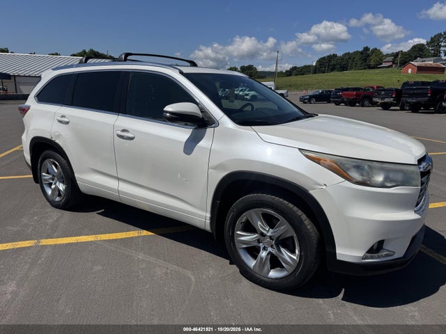 2014 Toyota Highlander Limited Platinum V6 მანქანა იყიდება აუქციონზე, vin: 5TDDKRFH2ES008456, აუქციონის ნომერი: 46421521