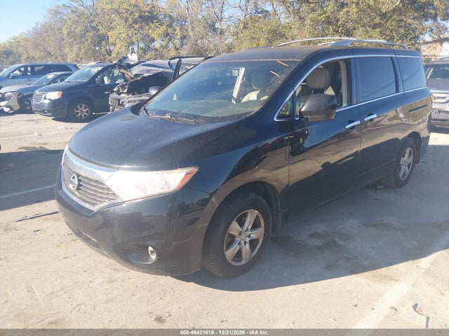2015 Nissan Quest Platinum/s/sl/sv მანქანა იყიდება აუქციონზე, vin: JN8AE2KP2F9131399, აუქციონის ნომერი: 46421619