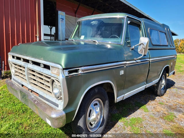 1973 Ford F100 მანქანა იყიდება აუქციონზე, vin: F10HNS42203, აუქციონის ნომერი: 46421675