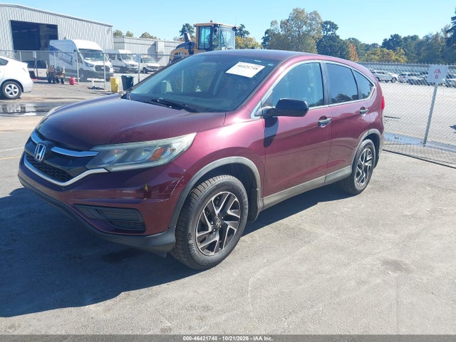 46421748 :رقم المزاد ، 5J6RM3H44GL026253 vin ، 2016 Honda Cr-v Se مزاد بيع