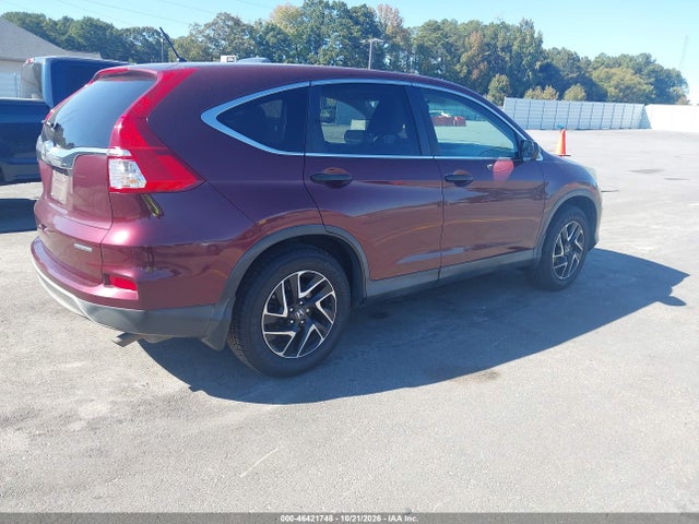 46421748 :رقم المزاد ، 5J6RM3H44GL026253 vin ، 2016 Honda Cr-v Se مزاد بيع