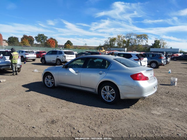 2010 Infiniti G37x მანქანა იყიდება აუქციონზე, vin: JN1CV6AR7AM253487, აუქციონის ნომერი: 46422138