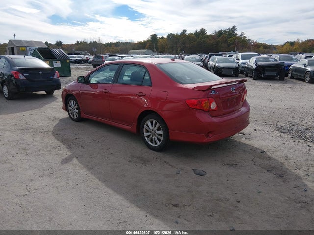 46422607 :رقم المزاد ، 2T1BU4EE3AC456610 vin ، 2010 Toyota Corolla S مزاد بيع