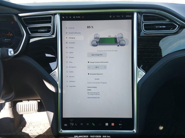 Продажа на аукционе авто 2016 Tesla Model S 60/70/75/85, vin: 5YJSA1E17GF173443, номер лота: 46422625