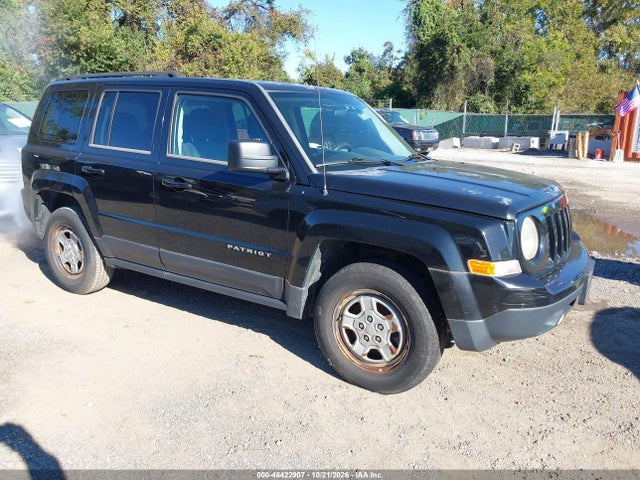 46422907 :رقم المزاد ، 1C4NJRBB0ED523251 vin ، 2014 Jeep Patriot Sport مزاد بيع