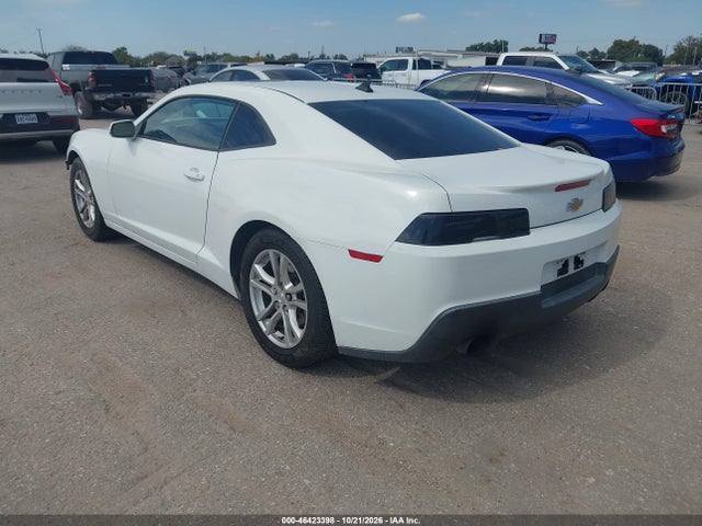 Продажа на аукционе авто 2015 Chevrolet Camaro 1lt, vin: 2G1FD1E3XF9245516, номер лота: 46423398