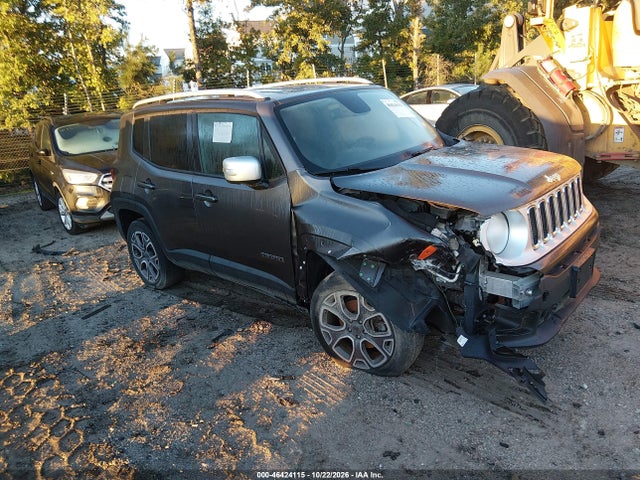 46424115 :رقم المزاد ، ZACCJBDB2HPF42871 vin ، 2017 Jeep Renegade Limited 4x4 مزاد بيع