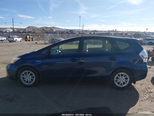 2012 Toyota Prius V Two მანქანა იყიდება აუქციონზე, vin: JTDZN3EU3C3072240, აუქციონის ნომერი: 46424374