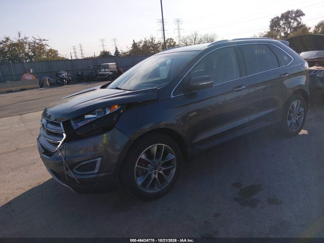 46424770 :رقم المزاد ، 2FMTK3K85FBB08550 vin ، 2015 Ford Edge Titanium مزاد بيع