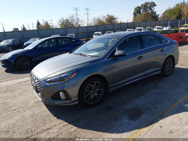 46425413 :رقم المزاد ، 5NPE34AB2JH715600 vin ، 2018 Hyundai Sonata Limited 2.0t+ مزاد بيع