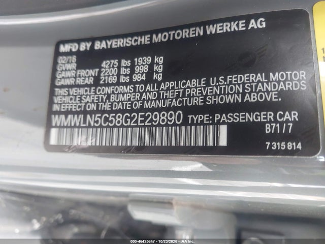 Mini Clubman Cooper 2016 WMWLN5C58G2E29890 Image 9