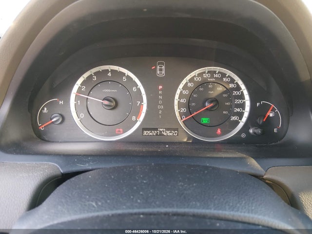 46426006 :رقم المزاد ، 1HGCP26868A801427 vin ، 2008 Honda Accord 2.4 Ex-l مزاد بيع