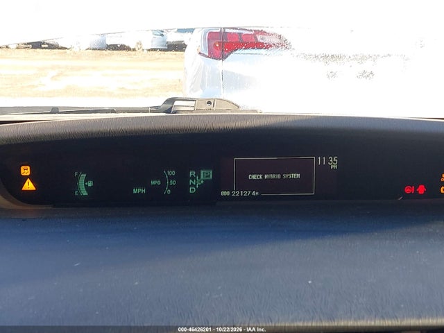 Aukcja sprzedaży 2011 Toyota Prius Two, vin: JTDKN3DU9B5343632, numer aukcji: 46426201