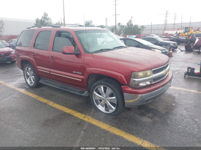 2002 Chevrolet Tahoe Lt მანქანა იყიდება აუქციონზე, vin: 1GNEK13TX2R314434, აუქციონის ნომერი: 46426261