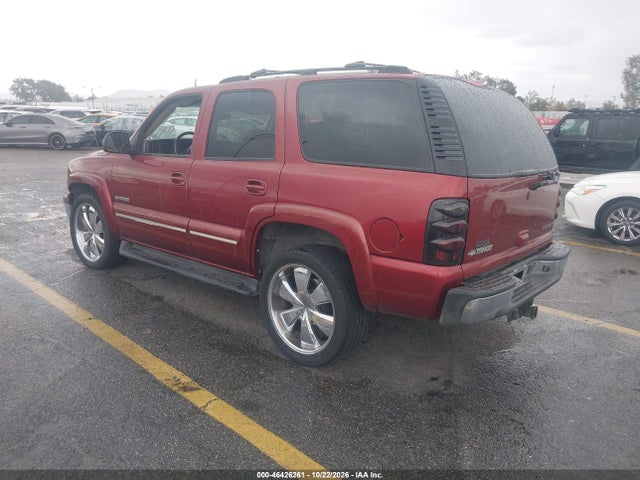 2002 Chevrolet Tahoe Lt მანქანა იყიდება აუქციონზე, vin: 1GNEK13TX2R314434, აუქციონის ნომერი: 46426261