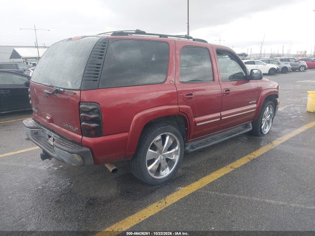 2002 Chevrolet Tahoe Lt მანქანა იყიდება აუქციონზე, vin: 1GNEK13TX2R314434, აუქციონის ნომერი: 46426261