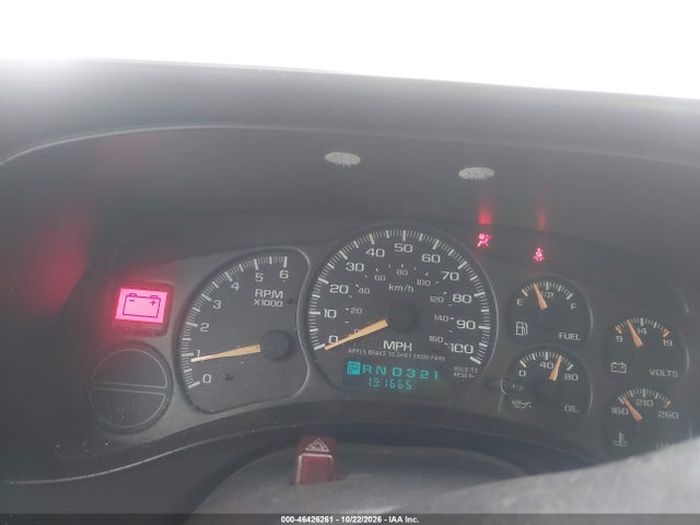 2002 Chevrolet Tahoe Lt მანქანა იყიდება აუქციონზე, vin: 1GNEK13TX2R314434, აუქციონის ნომერი: 46426261