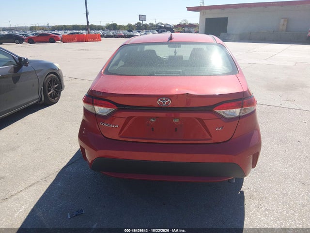 46426643 :رقم المزاد ، 5YFEPRAE5LP099635 vin ، 2020 Toyota Corolla Le مزاد بيع