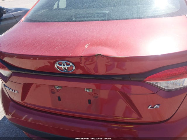 46426643 :رقم المزاد ، 5YFEPRAE5LP099635 vin ، 2020 Toyota Corolla Le مزاد بيع