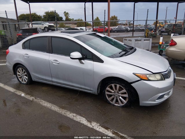 2012 Honda Civic Ex-l მანქანა იყიდება აუქციონზე, vin: 19XFB2F90CE364663, აუქციონის ნომერი: 46427773